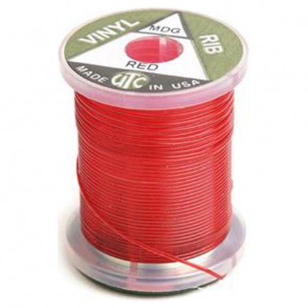 Vinyl D Rib, Midge - Red