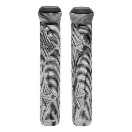 Cykelstyre Grepp Gummi Lättvikt Halkfria Cykelgrepp för Mountainbike (Grå)