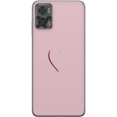 Kompatibel Mobilcover til Motorola Motorola Moto E22i SoftPinkLove