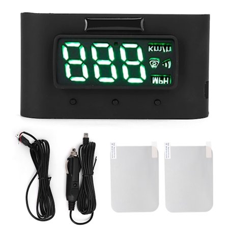 SINCOTECH 12V Universal HUD Head-Up Display för Bil med GPS Hastighetsvarning och Larm