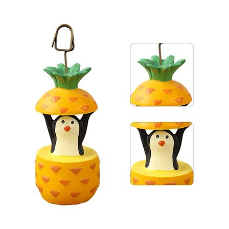 Notat Holder Foto Klipp Stativ Memo Display Klemme Harpiks Hjem Kontor Dekorasjon Penguin