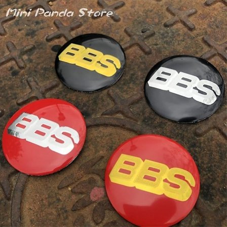 4 st 56mm 60mm 65mm 70mm Bilhjul Nav Center Dekaler Bbs Emblem Märke Dekal Bil Styling-WELLNGS