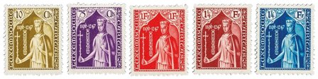 Luxembourg 1932 - Ubrugt - MICHEL 245-49