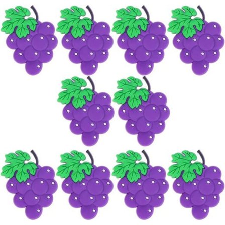 Frukt Kylskåpsmagneter Druva Whiteboard-klistermärken Frukt Kylskåpsdekor Stere