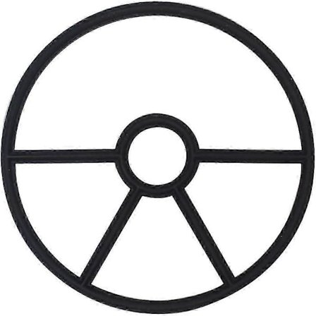 Multiway Ventil Stjerne Pakning Swimmingpool Sandfilter Forsegling Swimmingpool Filter Forsegling 4 5 Gren Kompatibel med 1.5 2 Tommer Ventil