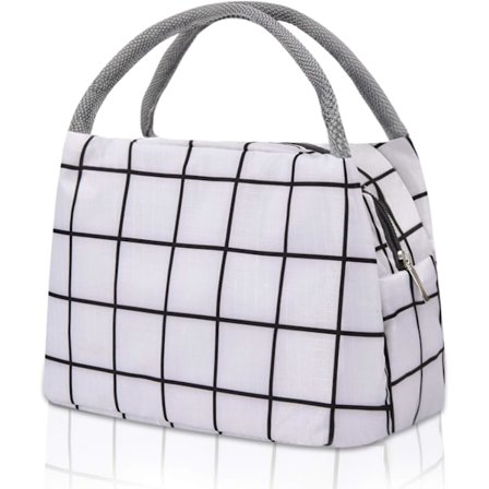 Liten lunchväska, isolerad lunchlåda för vuxna, isolerade lunchväskor för