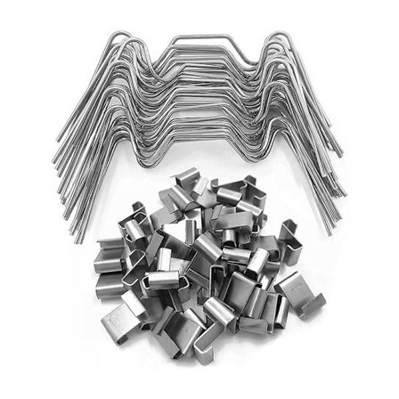 Klemmer til opvarmning af husplader 100 stk