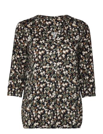 Sc-Felicity Aop Bluse Langermet Multi/mønstret Soyaconcept