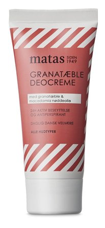 3 for 2 - Matas Striber Granatæble Deocreme 50 ml, Parfumer & Dufte, Deodorant, Til Hende