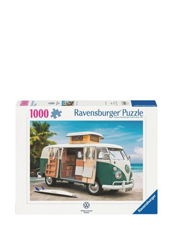 Bulli T1 Camper Van 1000P Patterned Ravensburger