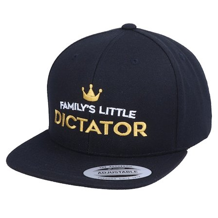 Kinder Iconic - Schwarz snapback Cap - Kinder Familys Little Dictator Black Snapback @ Hatstore
