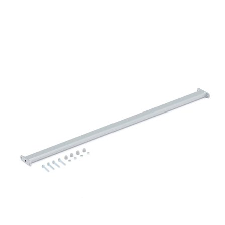 Cross bar support rail JEPPE, 900 mm, white