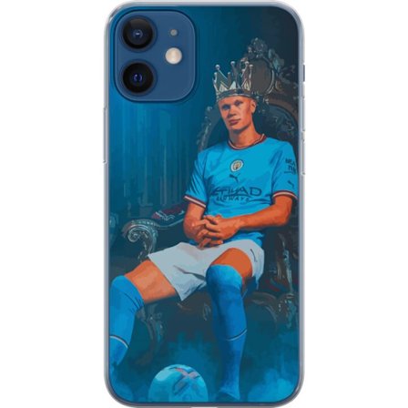 Yhteensopiva Puhelinkuori Apple Apple iPhone 12 mini Manchester City Erling Haaland hyökkääjä Norja jalkapallo eteenpäin Premier League maalintek
