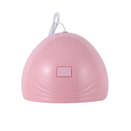 UV-gelnagellampa, 88 W UV-nagel torktumlare LED-ljus för gellack - Professionella nagelkonsttillbehör, härdande gel tånaglar, rosa, 1 st