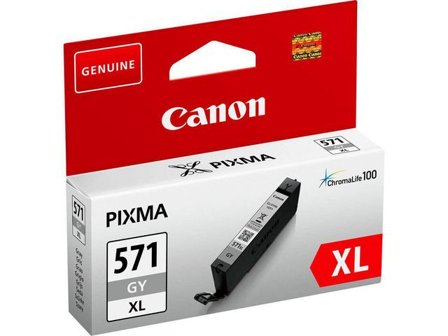 Canon Bläckpatron CLI-571GY XL (0335C001), grå, singelpack, hög kapacitet - Lyreco - Toner och bläck > Bläckpatroner > Bläckpatroner Canon