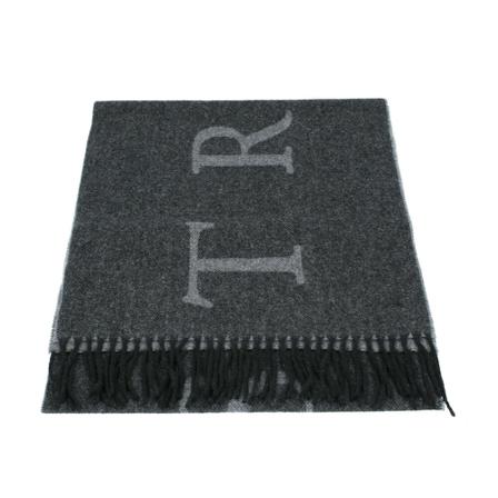 Trussardi Scarves , Zwart , Heren , Maat: ONE Size Sjaals