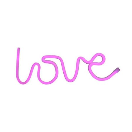 Neon Love Signs Light LED Love Dekorativ Konst Marquee Skylt - Vägg