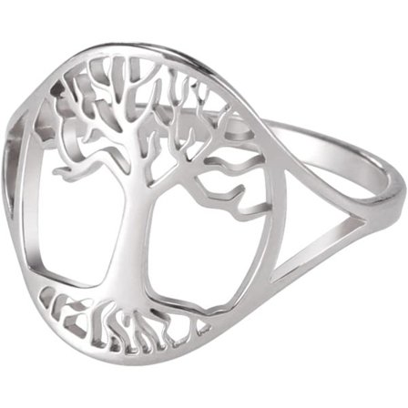 Yggdrasil Livets Träd Ring Livets Träd Ring Viking Amulet Ring