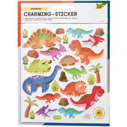 Sticker Dino/Space 2 Sheets