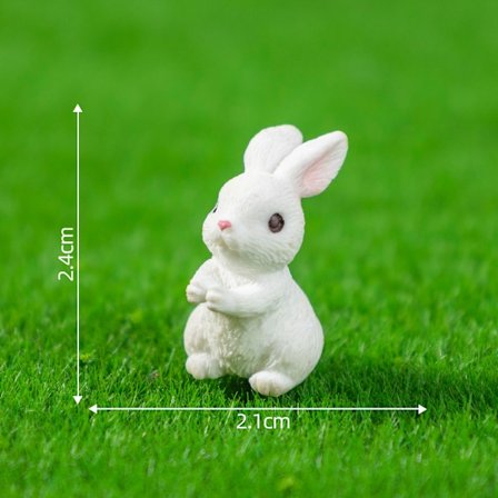 2026 påskehare med æg havepynt sød havepynt**7# Klem den store kanin