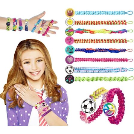 Venskabsarmbånd Maker Kit, DIY Håndværk Kits Smykker Maker, Gaver, Festartikler og Rejseaktiviteter_TF_TF