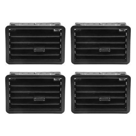 Biltilbehør Bil Luftventil Ventilator Grill Enkel Installasjon Klimaanlegg Dashbord Utløpsgrill for 1997-2002
