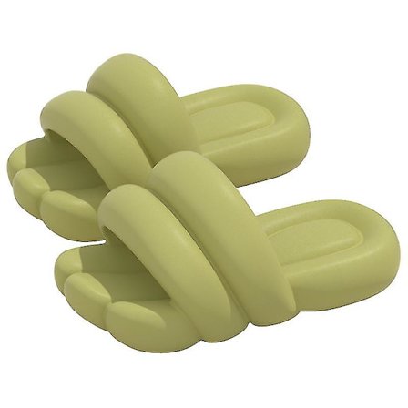 Nyhet Big Foot Slides Anti-halk nudletofflor Tjock sula Mjuk Beach Slides Duschskor Green EUR 36-37 EUR 40-41