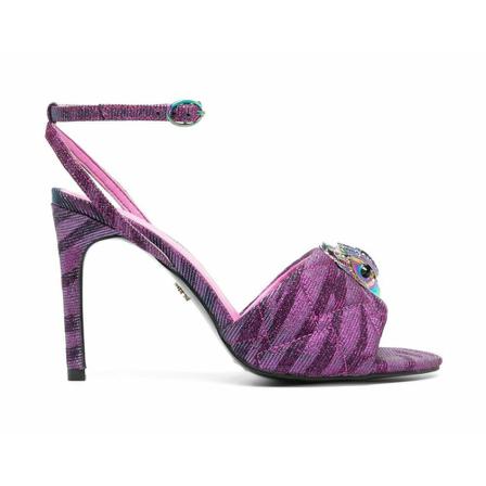 Kurt Geiger, High Heel Sandals Fioletowy, Kobieta, Rozmiar: 38 EU