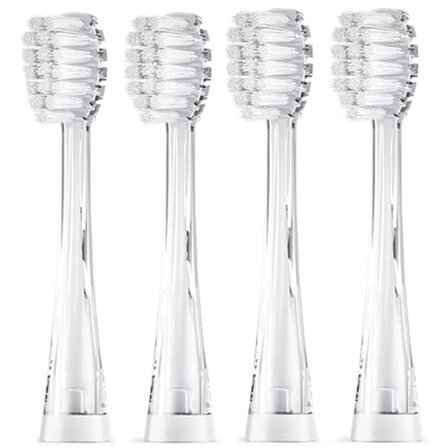 Elektrisk tannbørste for barn SG513 Reservebørste Kompatibel med Dada Tech DT-BB1/YUNCHI K3, 4 Myke Reservehoder (4 Små Børstehoder)