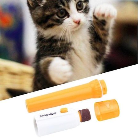 1 stk. Hundefil til Kløer, Elektrisk Fil Sæt til Katter og Hunde