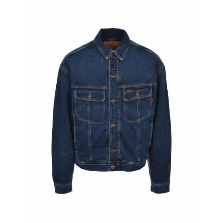 Diesel - Jeansjackor - Blå - Herr - Storlek: L, Herr, Storlek: L
