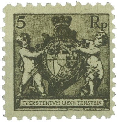 Liechtenstein 1921 - MICHEL 48A - Ubrugt