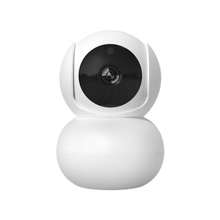 1080P Inomhus Panorering Tilt WiFi IP-kamera med Rörelsedetektering och Mörkerseende, kompatibelt med övervakningssystem