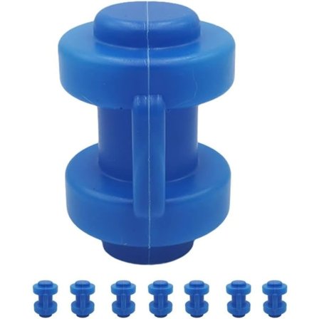 Trampolinändskydd 8-pack Ändskydd Säkerhetsnät Reservdelar Diameter 25mm