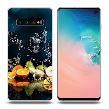 Samsung Galaxy S10 Plus Mönster fodral - Frukt