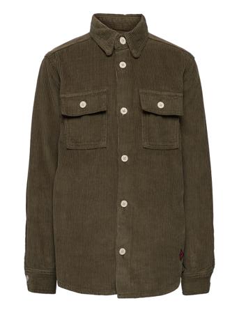Jorgordon Corduroy Overshirt Ls Jr Green Jack & J S