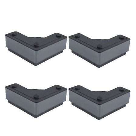 4 kpl huonekalujen sohvan jalkoja TV-kaapin sängyn tukijalat muoviset säädettävät jalat kodin huonekalujen lisävarusteet