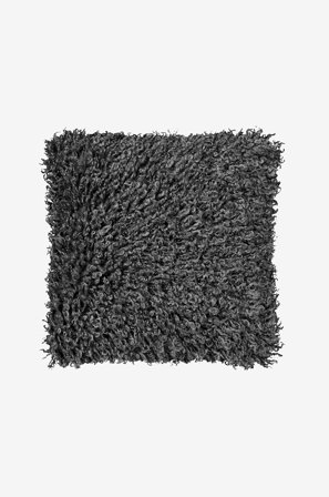 Skinnwille - Kudde Wooly - Grå - Prydnadskuddar & kuddfodral - 45X45 - Från Homeroom