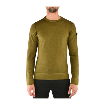 Peuterey Round-neck Strik Grøn, Herre Strik, Størrelse: M