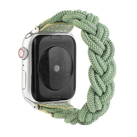 Kompatibel med Apple Nylon Flätat Armband Apple Watch6 Elastiskt Armband