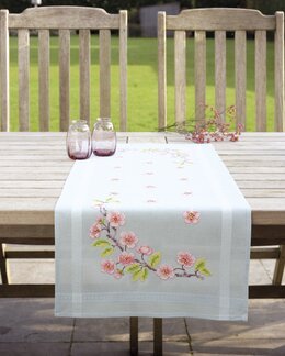 Broderipakke Epleblomster - Løper - Vervaco