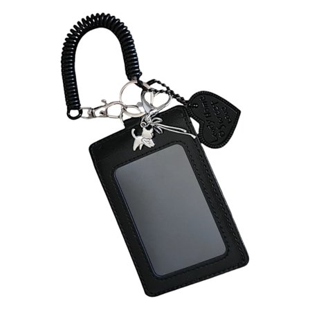 Bows Fotokortshållare Kortfodral Söta Katter Kreditkortsfodral med Nyckelring