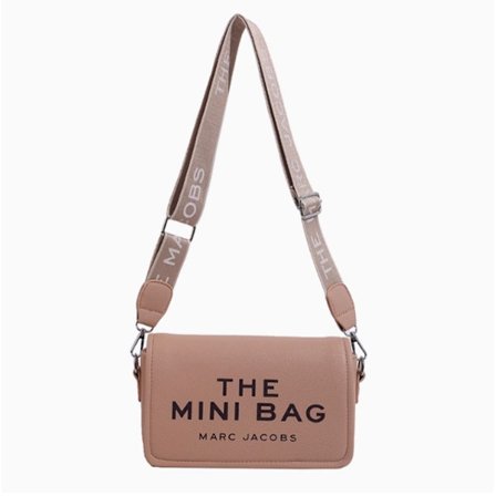 Mini Bag Fashion Trend Letter Small Square Bag Hundred Solid Colours Shoulder Crossbody Women's Bag