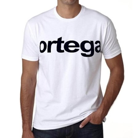 Ortega T-shirt herr Vintage T-shirt