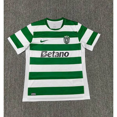 25-26 Sporting CP Hjemmedrakt Fotball T-skjorte S-2XL