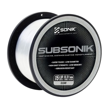 Sonik Subsonik Clear 22lb 1200m 0.38mm