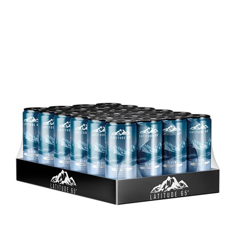 24 x Latitude 65 Energidryck 330 ml