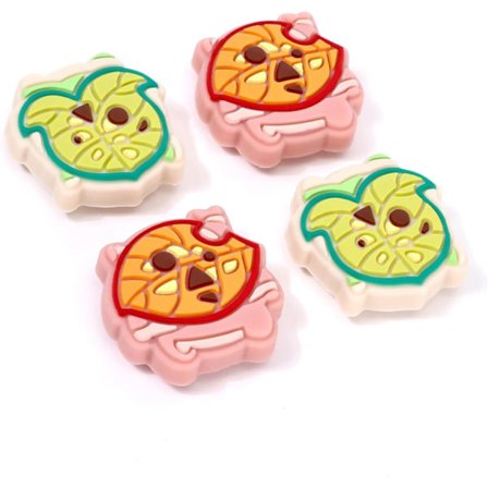 Tommelgrep-hetter designet for Switch/Switch lite/Switch OLED-konsoll, myk silikon Joycon A