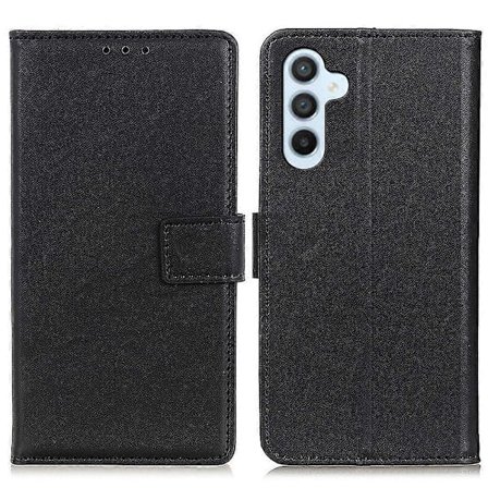 Kompatibelt deksel til Samsung Galaxy S25 FE med kortspor PU-lær Flip Stativ Telefondeksel [BR]_jar