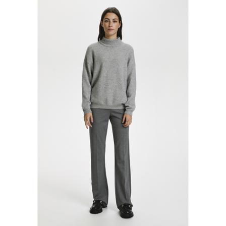 Karen by Simonsen NoraKB Turtleneck Grå, Dame Rullekraver